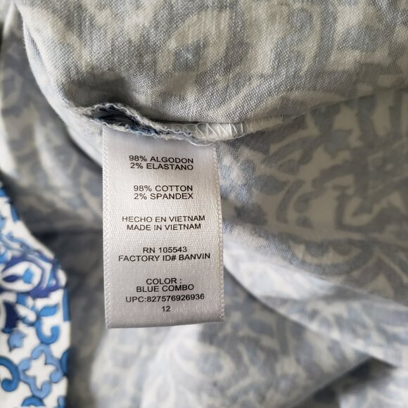 Tile print dress with POCKETS - Picture 6 of 11